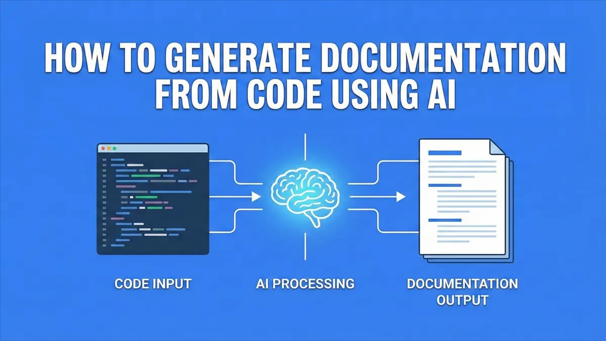 How to Generate Documentation from Code Using AI (2026 Guide)